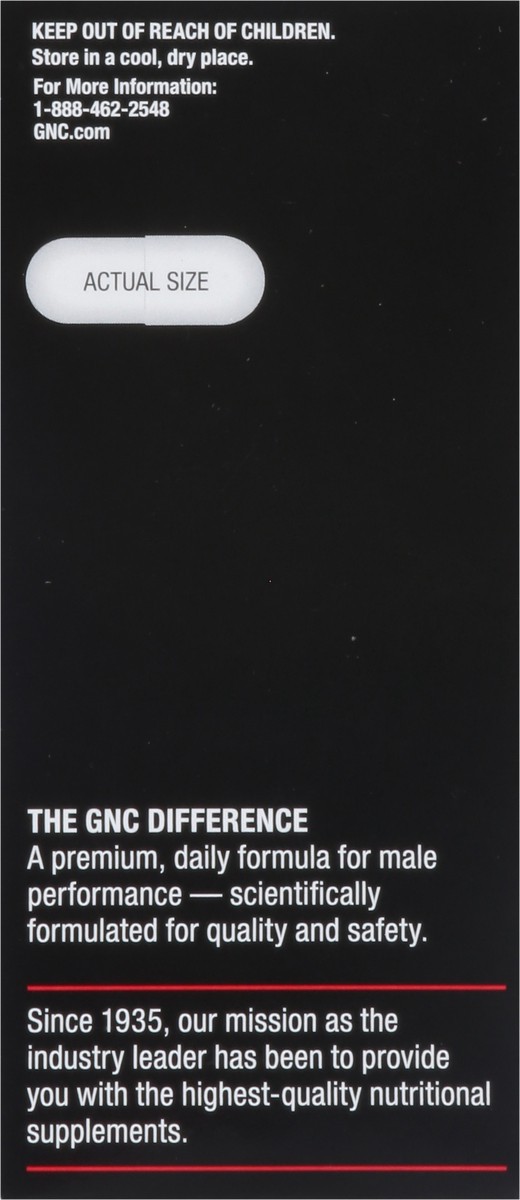 slide 13 of 13, GNC Men's Staminol Sexual Health, 60 ct