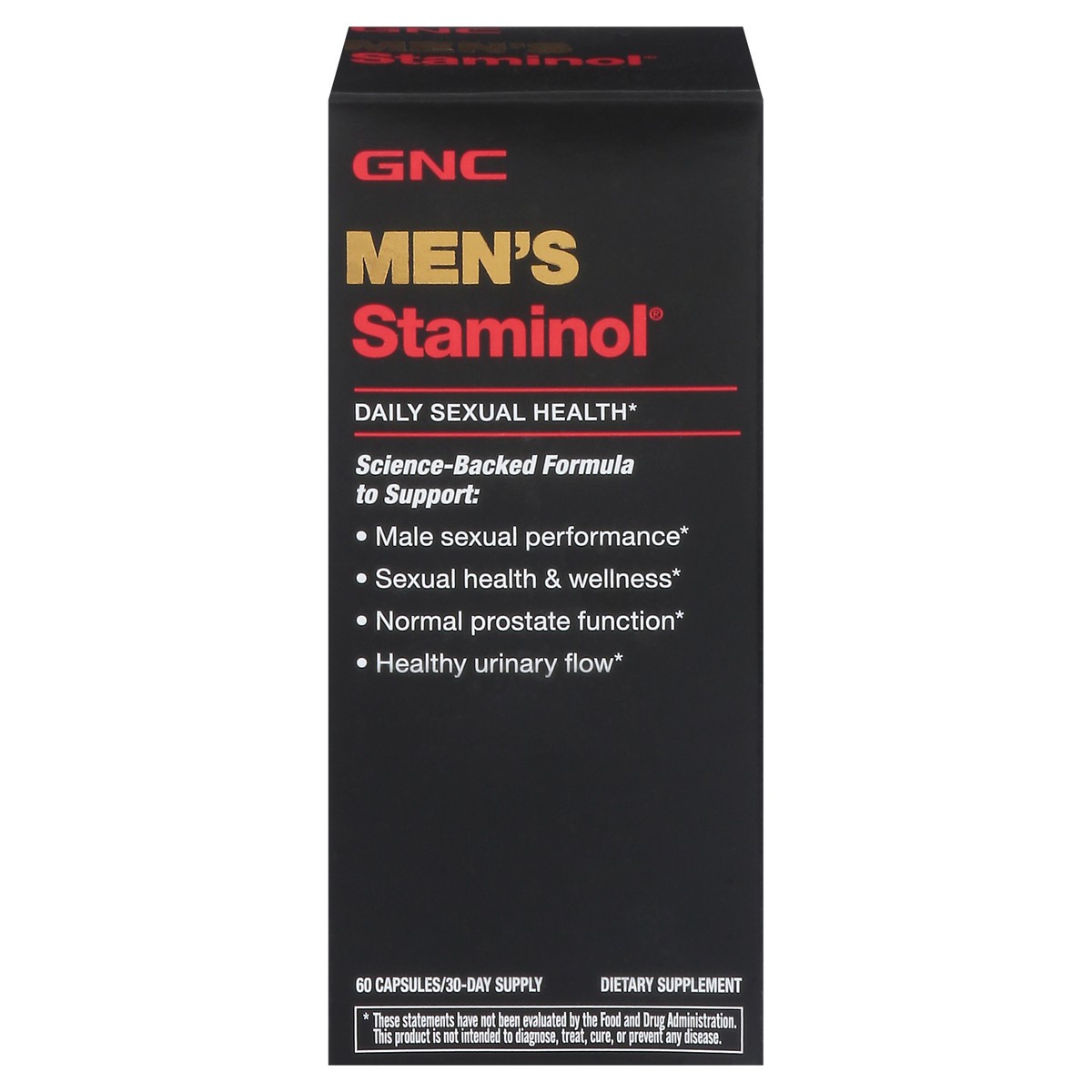 slide 1 of 13, GNC Men's Staminol Sexual Health, 60 ct
