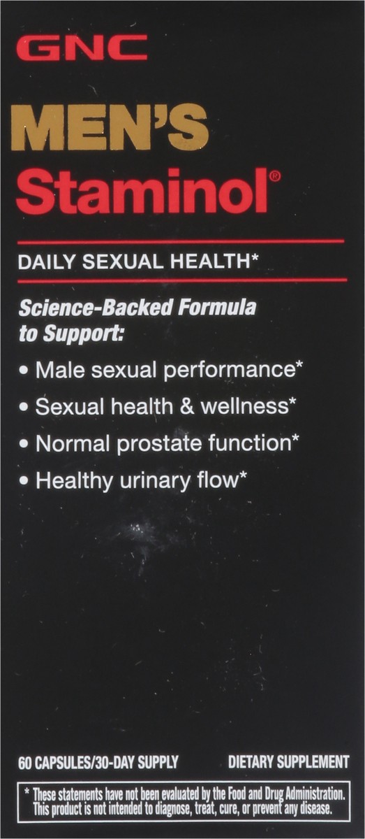 slide 8 of 13, GNC Men's Staminol Sexual Health, 60 ct