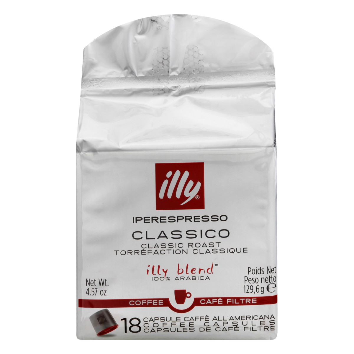 slide 3 of 11, illy IperEspresso Classico Classic Roast Coffee 18 ea, 18 ct