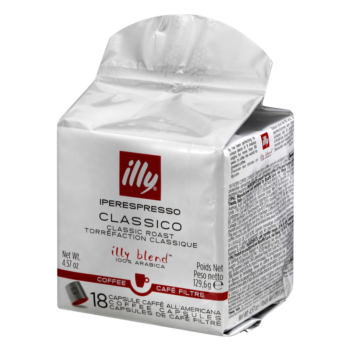 slide 8 of 11, illy IperEspresso Classico Classic Roast Coffee 18 ea, 18 ct