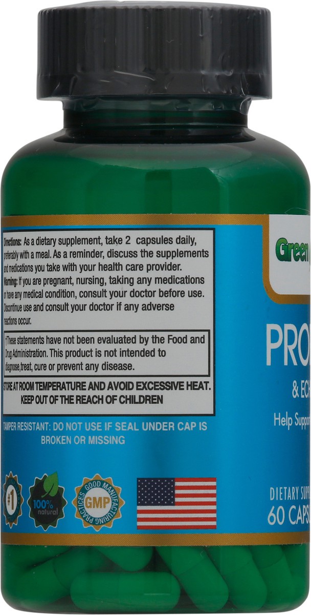 slide 7 of 9, Green Choice For Life Capsules Propolis & Echinacea 60 capsules 60 ea Bottle, 60 ct