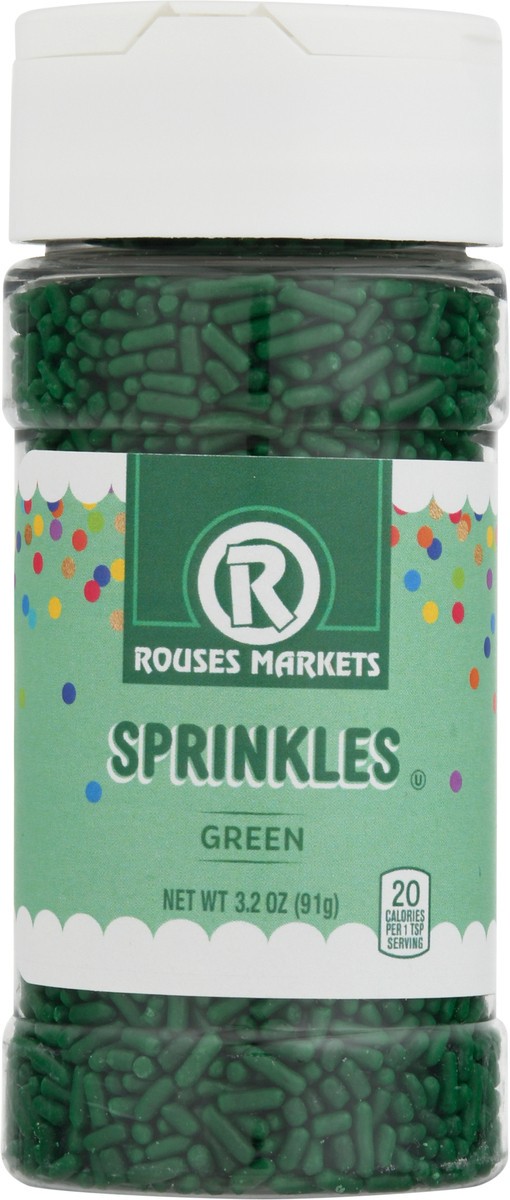 slide 10 of 14, Rouses Markets Green Sprinkles 3.2 oz, 3.2 oz
