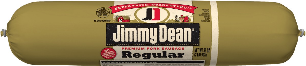 slide 3 of 6, Jimmy Dean Premium Pork Regular Breakfast Sausage Roll, 32 oz, 32 oz