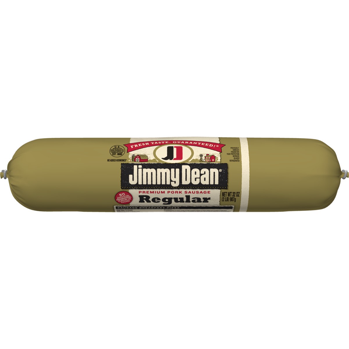 slide 1 of 6, Jimmy Dean Premium Pork Regular Breakfast Sausage Roll, 32 oz, 32 oz