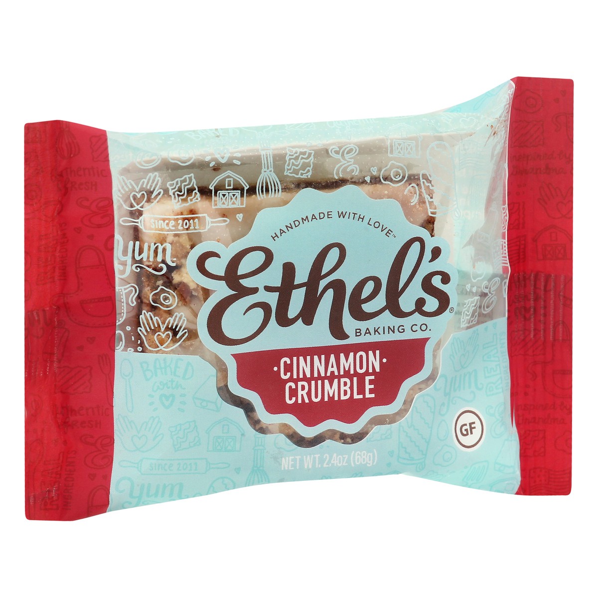 slide 13 of 13, Ethel's Cinnamon Crumble Dessert Bar, 2.4 oz, 1 ct