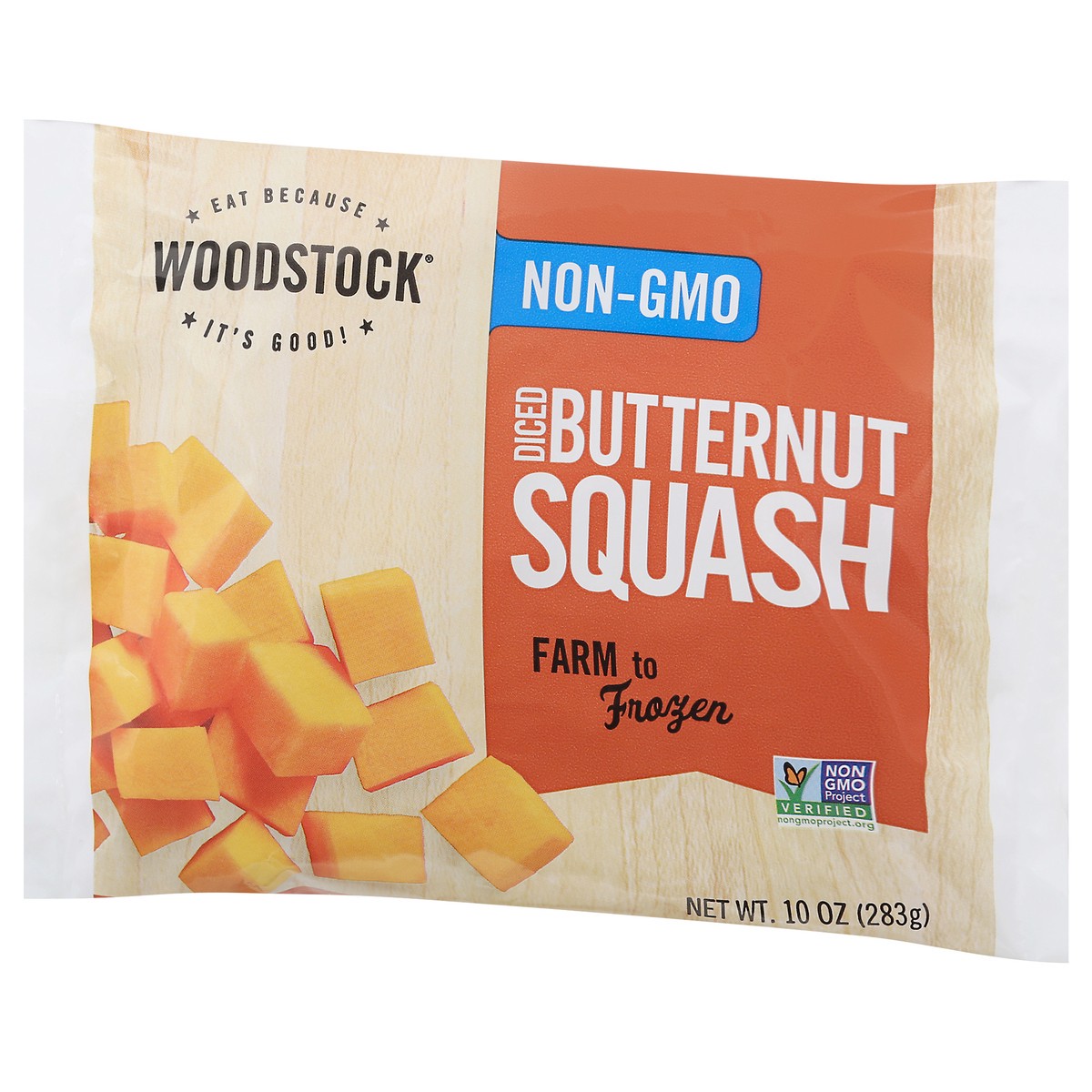 slide 6 of 13, Woodstock Diced Butternut Squash 10 oz, 10 oz