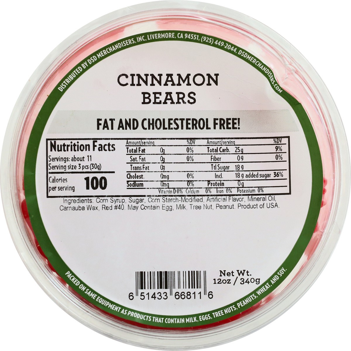 slide 7 of 13, DSD Merchandisers Cinnamon Bears 12 oz, 12 oz