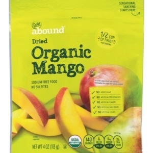 slide 1 of 1, Gold Emblem abound Dried Organic Mango, 4 Oz, 4 oz