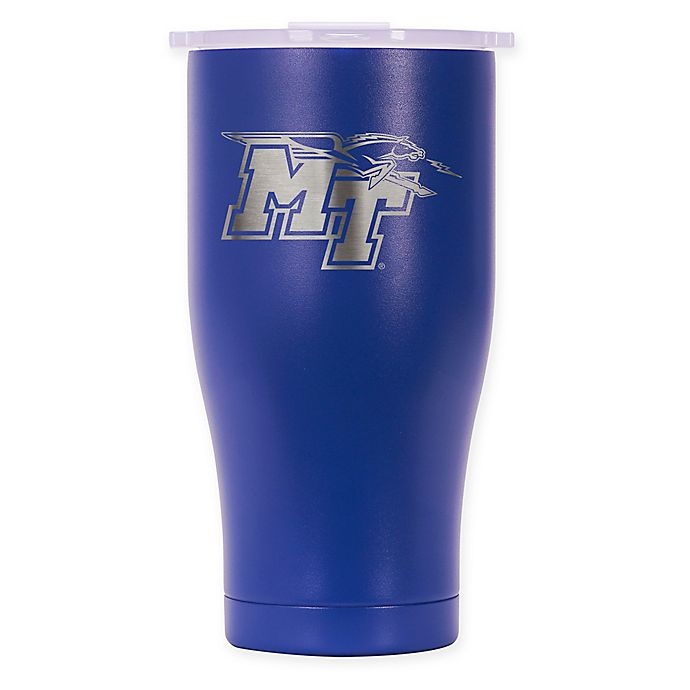 slide 1 of 1, NCAA Middle Tennessee State University Etched Logo ORCA Chaser Tumbler, 27 oz