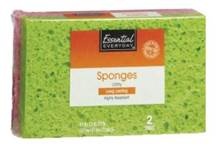 slide 1 of 1, Essential Everyday Handy Sponge, 2 ct