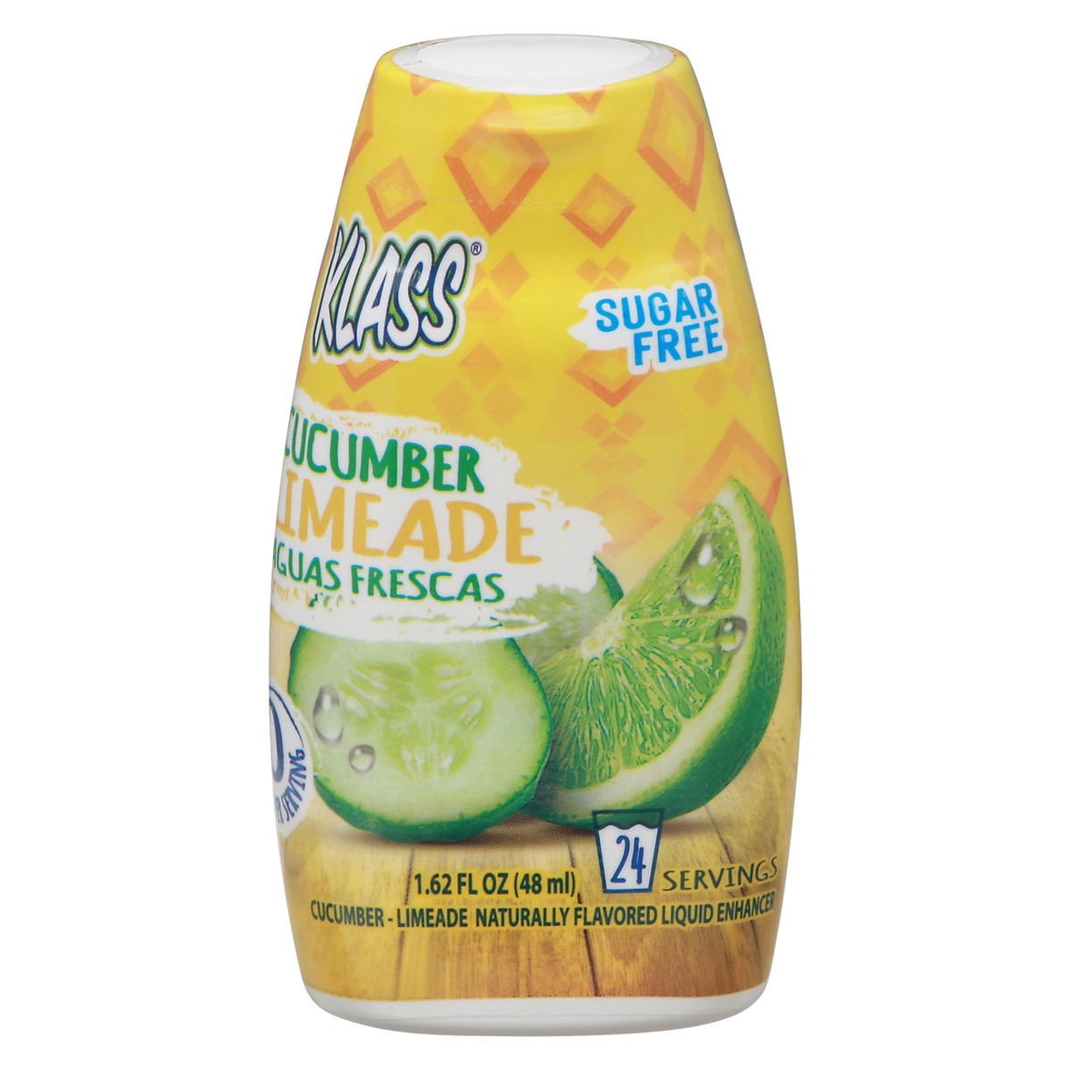 slide 1 of 13, Klass Sugar Free Cucumber Limeade Aguas Frescas - 1.62 fl oz, 1.62 fl oz