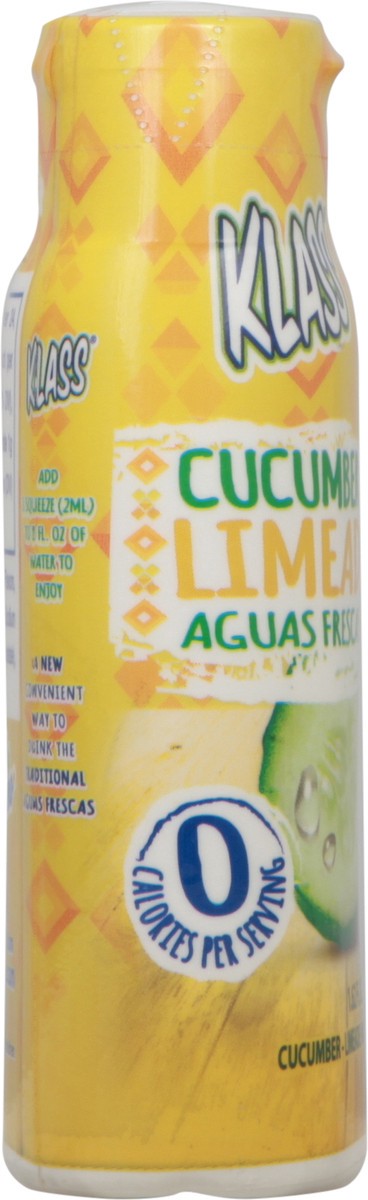 slide 5 of 13, Klass Sugar Free Cucumber Limeade Aguas Frescas - 1.62 fl oz, 1.62 fl oz