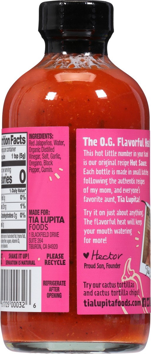 slide 5 of 9, Tia Lupita Foods Hot Sauce 8 oz, 8 oz