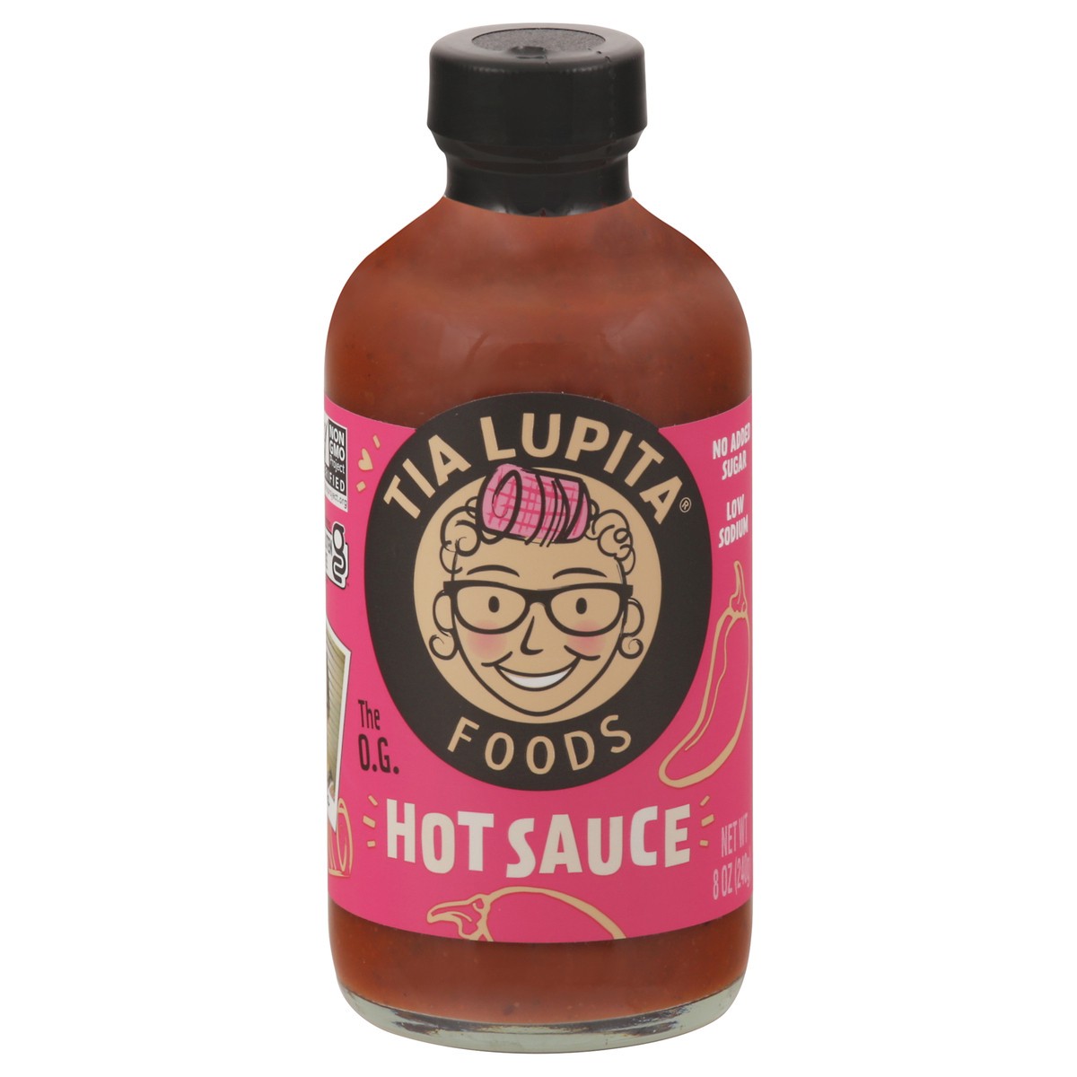 slide 1 of 9, Tia Lupita Foods Hot Sauce 8 oz, 8 oz