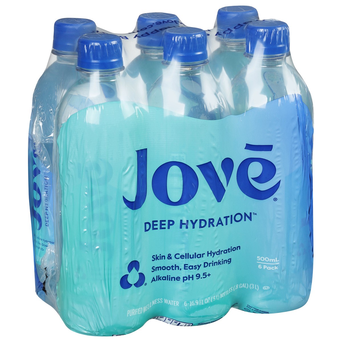 slide 11 of 11, Jove Water Bottles - 6 ct, 101.4 oz