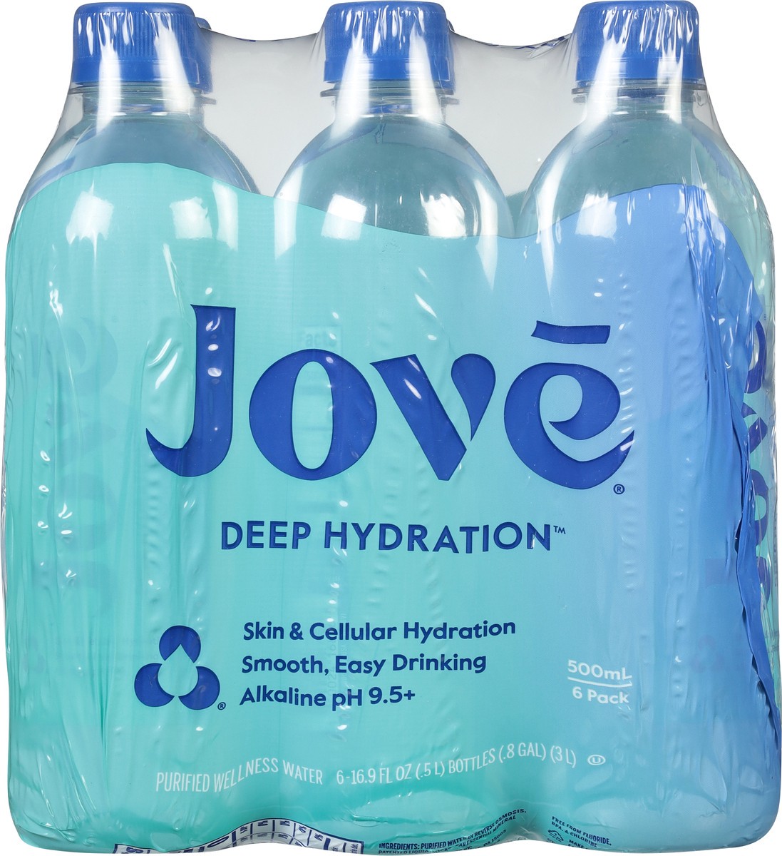 slide 6 of 11, Jove Water Bottles - 6 ct, 101.4 oz