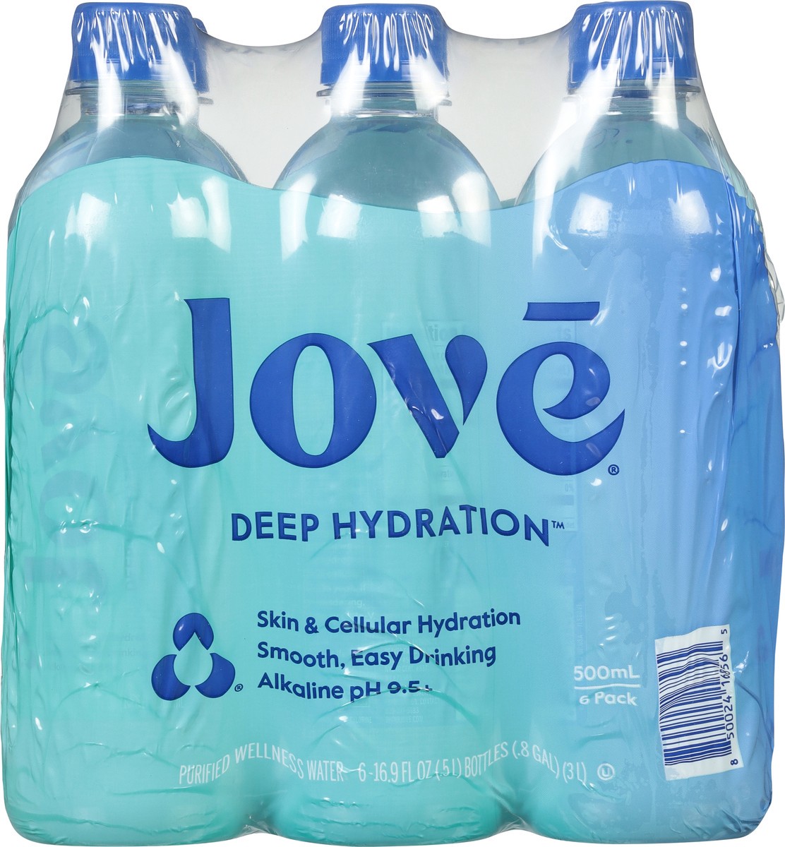 slide 8 of 11, Jove Water Bottles - 6 ct, 101.4 oz