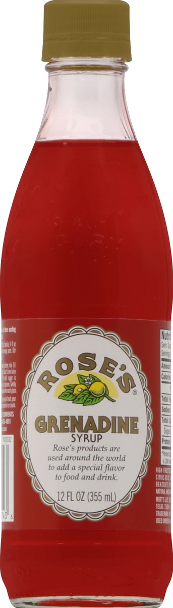 slide 1 of 2, Rose's Rose Grenadine Syrup - 12 oz, 12 oz