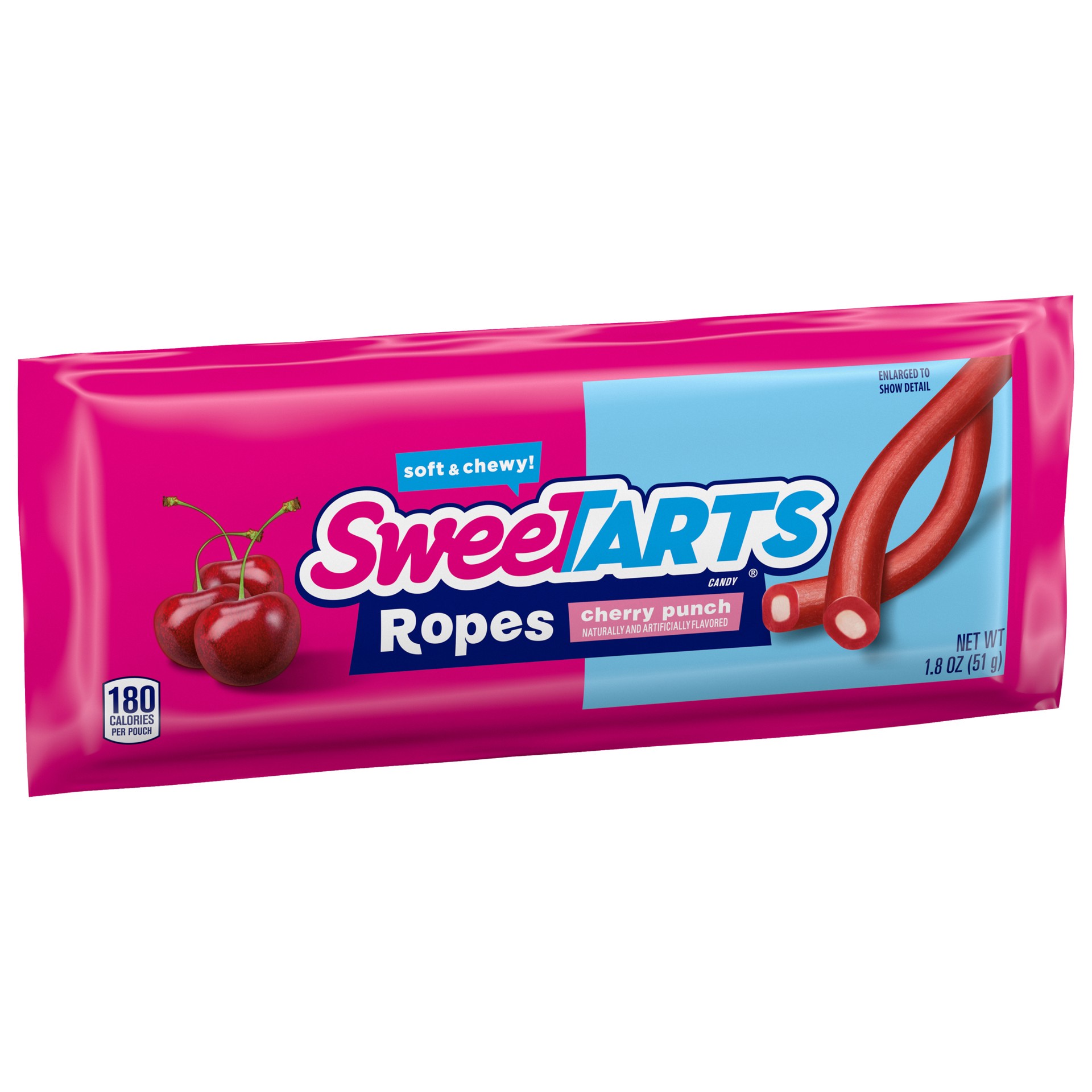 slide 3 of 5, SweeTARTS Ropes Soft & Chewy Cherry Punch Candy 1.8 oz, 1.8 oz