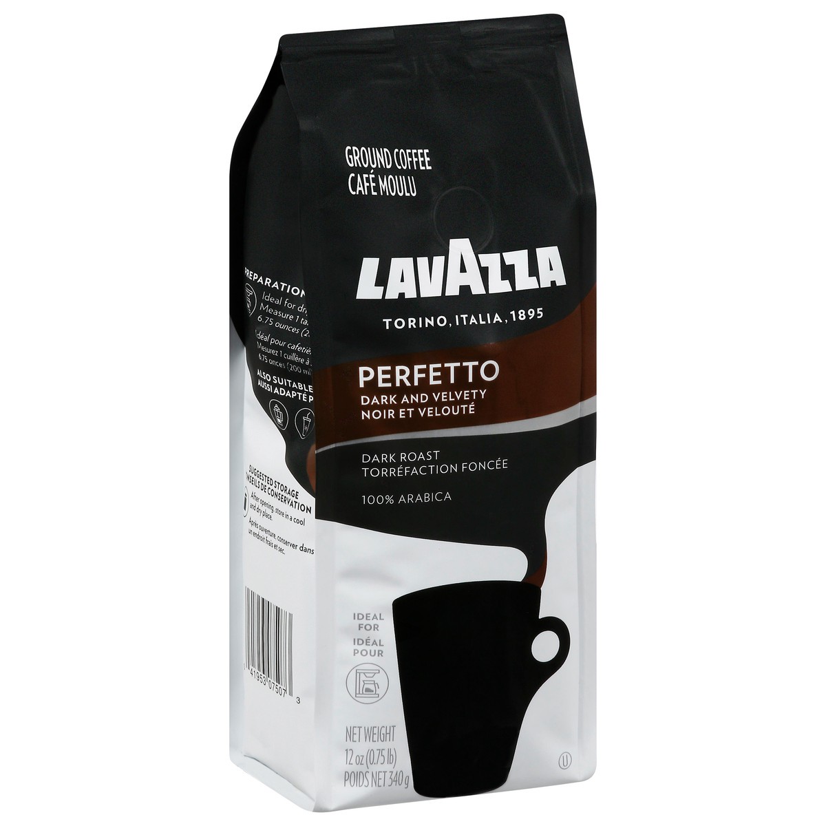 slide 11 of 11, Lavazza House Blend Perfetto Ground Coffee, 12 oz