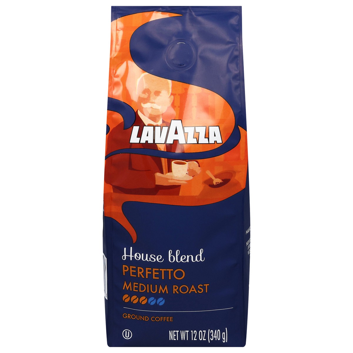 slide 1 of 11, Lavazza House Blend Perfetto Ground Coffee, 12 oz