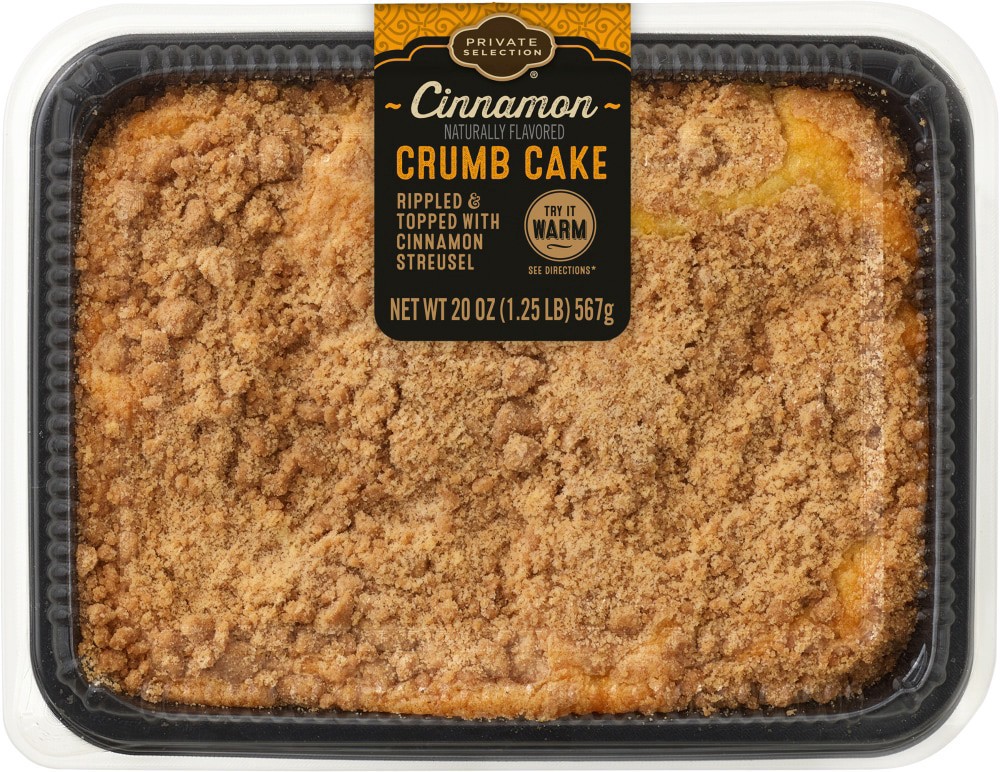 slide 2 of 3, Private Selection® Cinnamon Crumb Cake, 20 oz