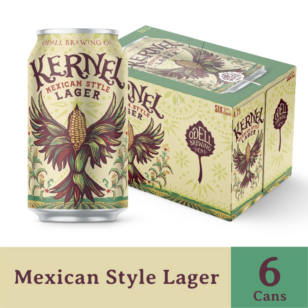 slide 4 of 4, Odell Kernel Mexican Style Lager Craft Beer, 6 ct; 12 fl oz
