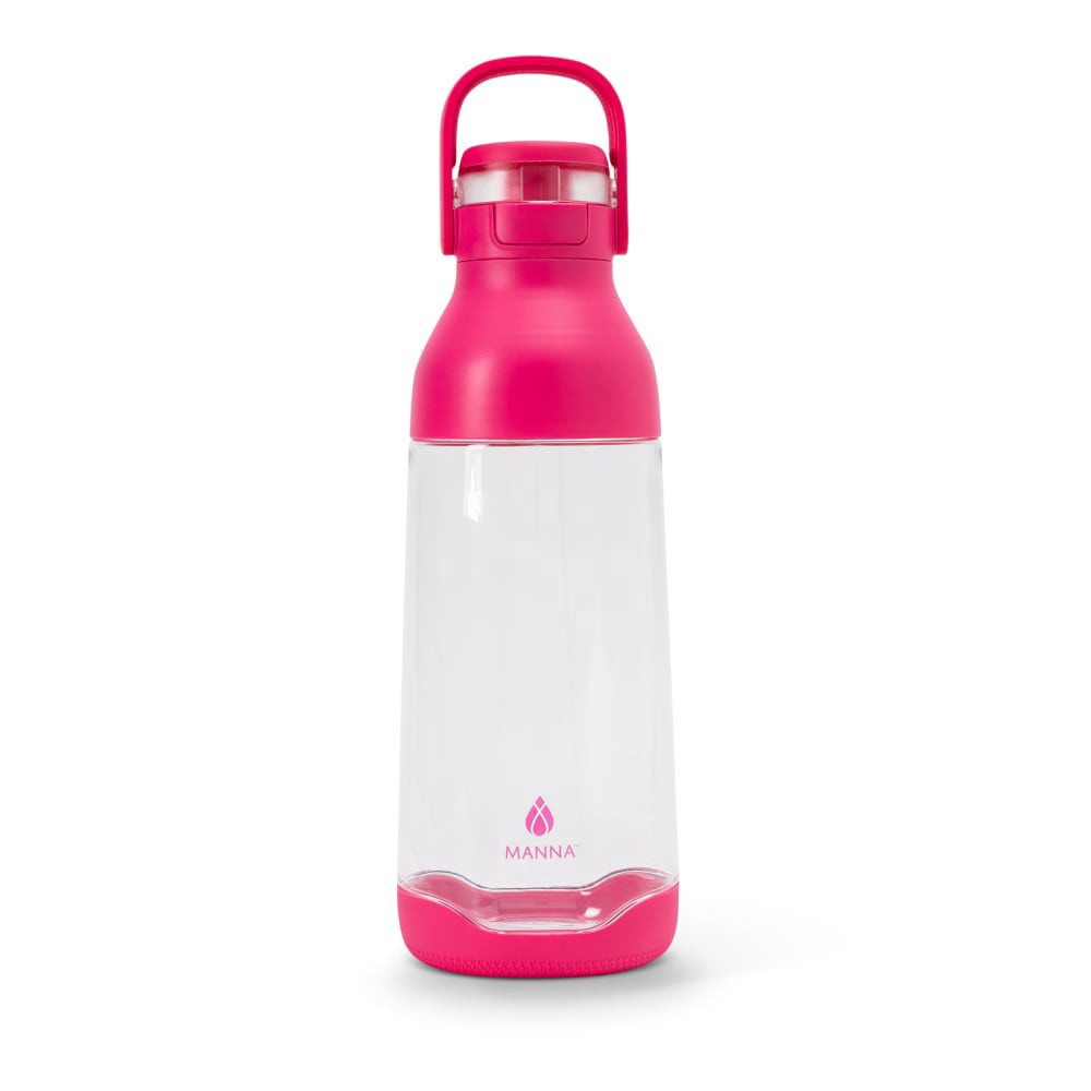 slide 3 of 4, Manna™ Jolt™ Shatter-Proof Tritan™ Bottle - Pink, 50 oz