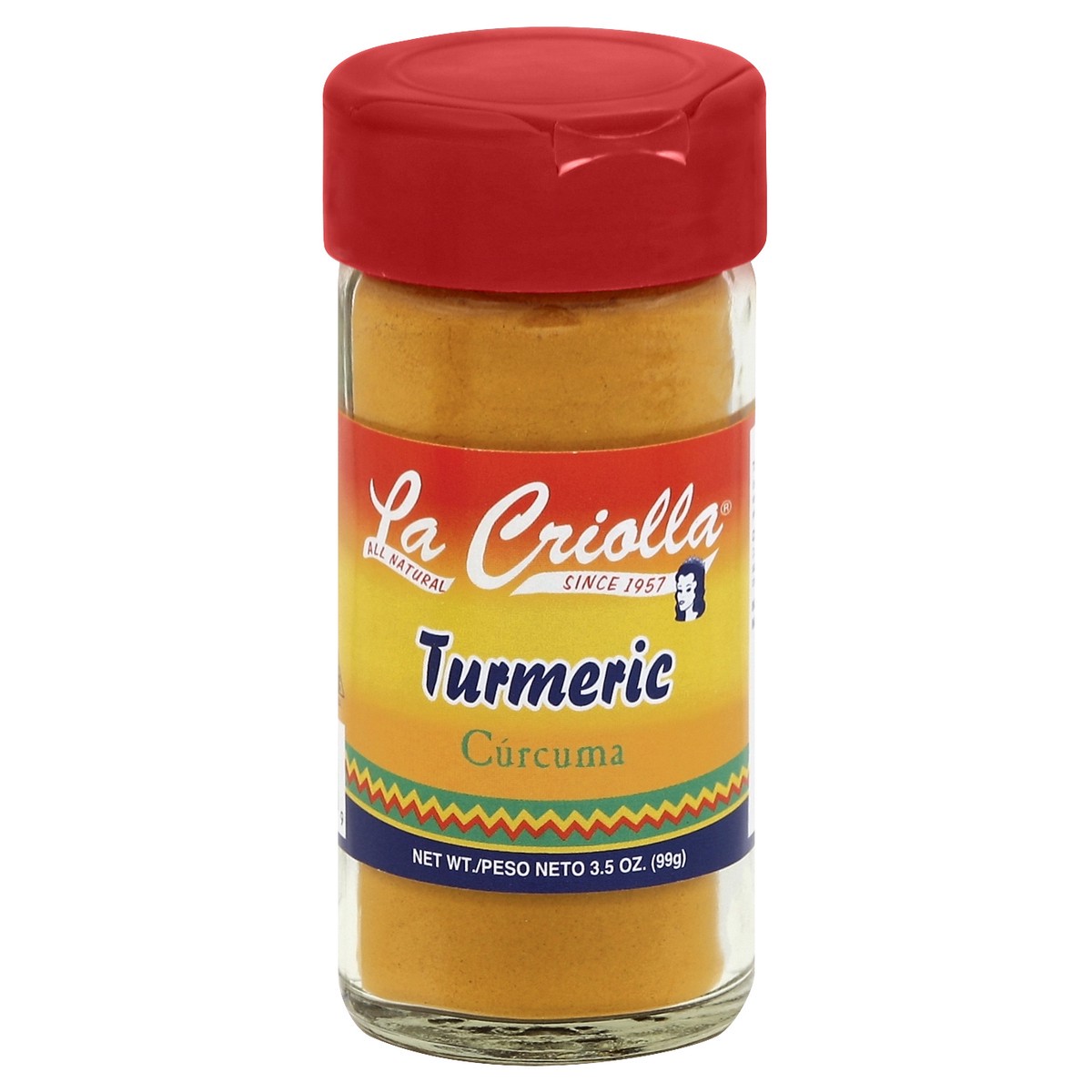 slide 2 of 2, La Criolla Turmeric, 2.5 oz