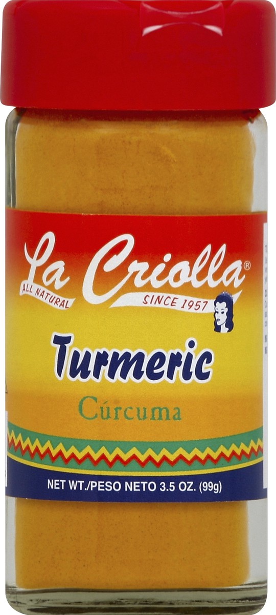 slide 1 of 2, La Criolla Turmeric, 2.5 oz