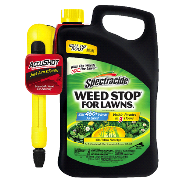 slide 1 of 1, Spectracide Weed Stop for Lawns Plus Crabgrass Killer, 1.33 gal