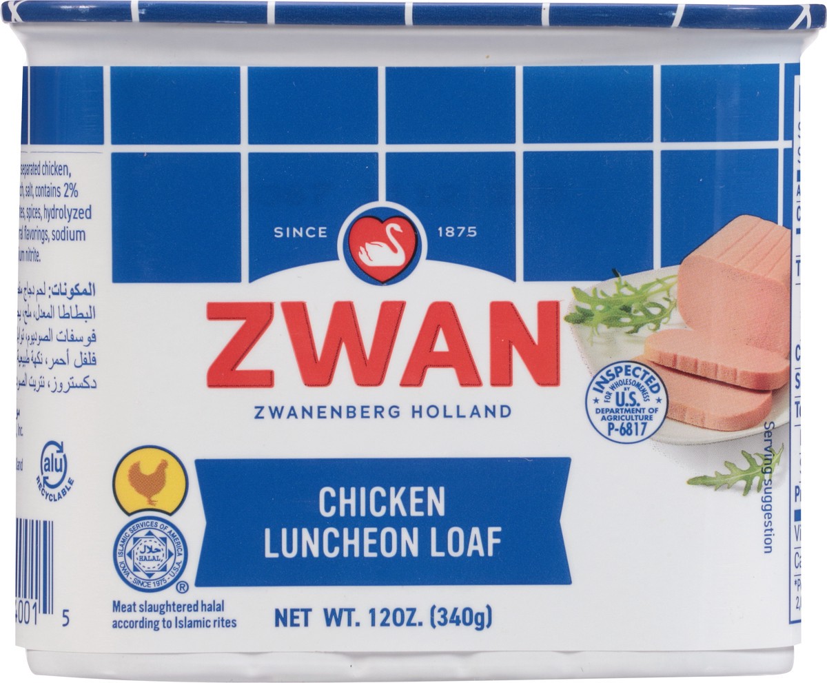 slide 10 of 14, Zwan Chicken Luncheon Loaf 12 oz, 12 oz