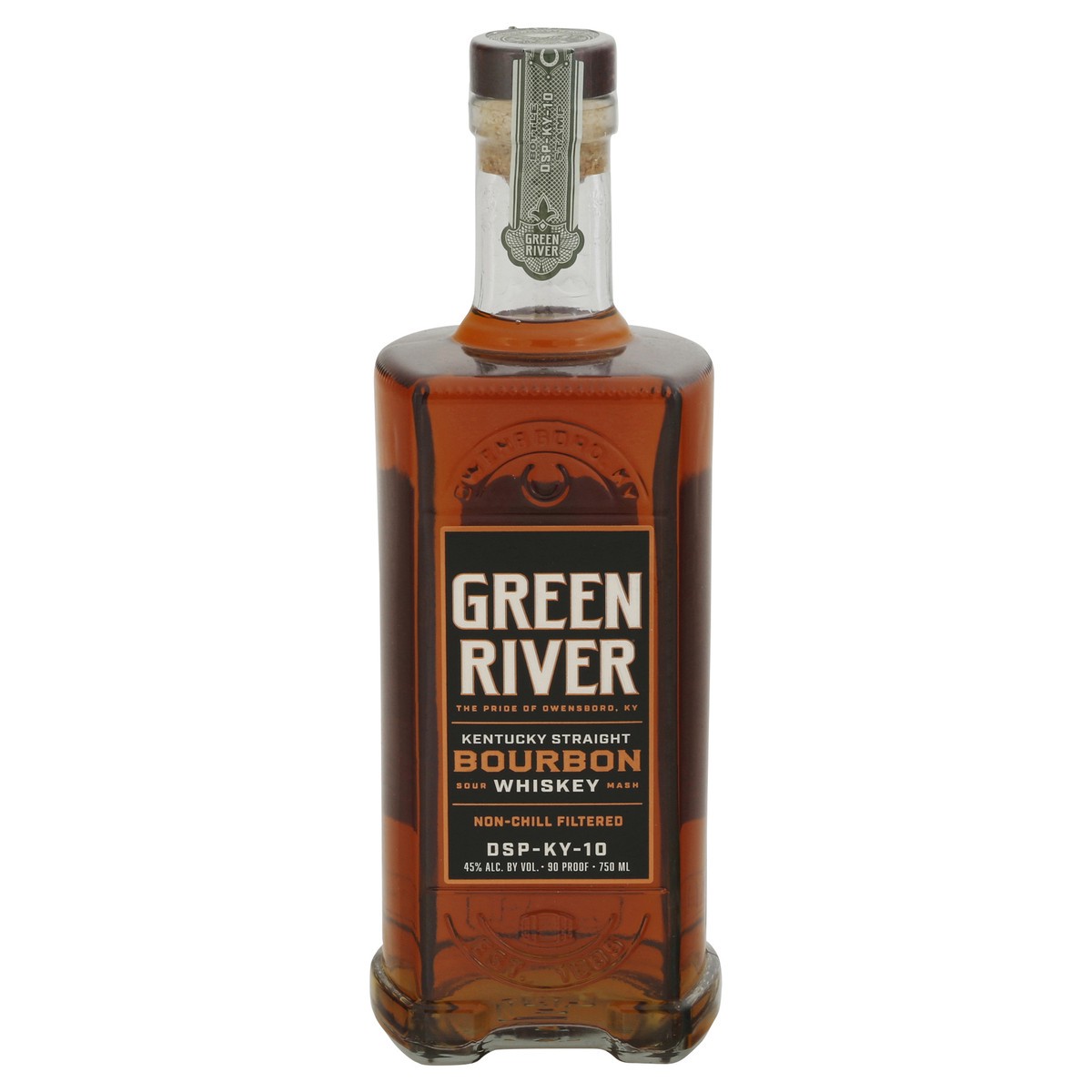 slide 7 of 11, Green River Kentucky Straight Bourbon Whiskey 750 ml, 750 ml