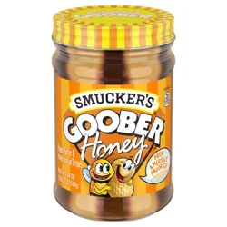 Smucker's Goober Peanut Butter & Honey Spread Stripes, 18 Oz. Jar