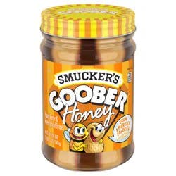 Smucker's Goober Peanut Butter & Honey Spread Stripes, 18 Oz. Jar
