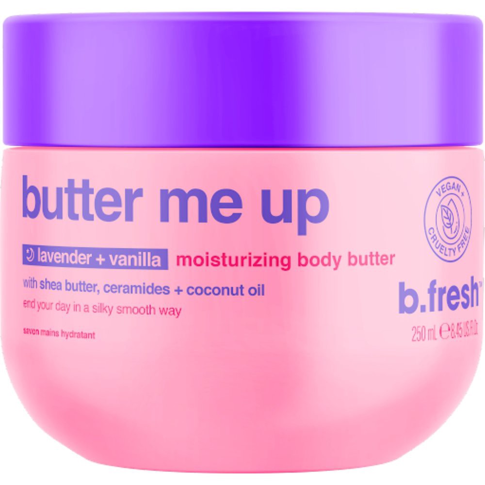 slide 1 of 1, B Fresh Butter Me Up Moisturizing Body Butter - Lavender & Vanilla, 8.5 oz