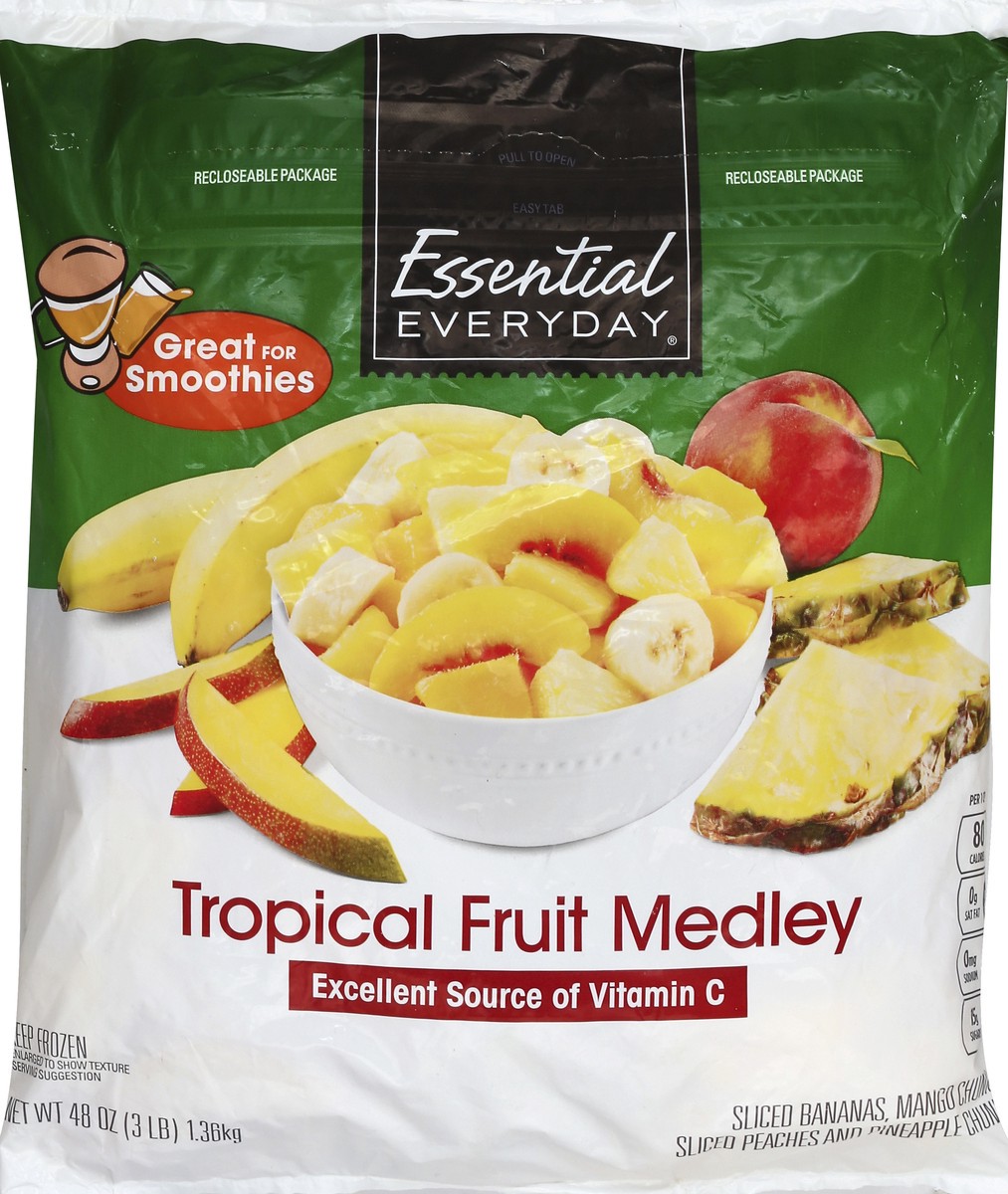slide 3 of 6, Essential Everyday Tropical Fruit Medley, 48 oz