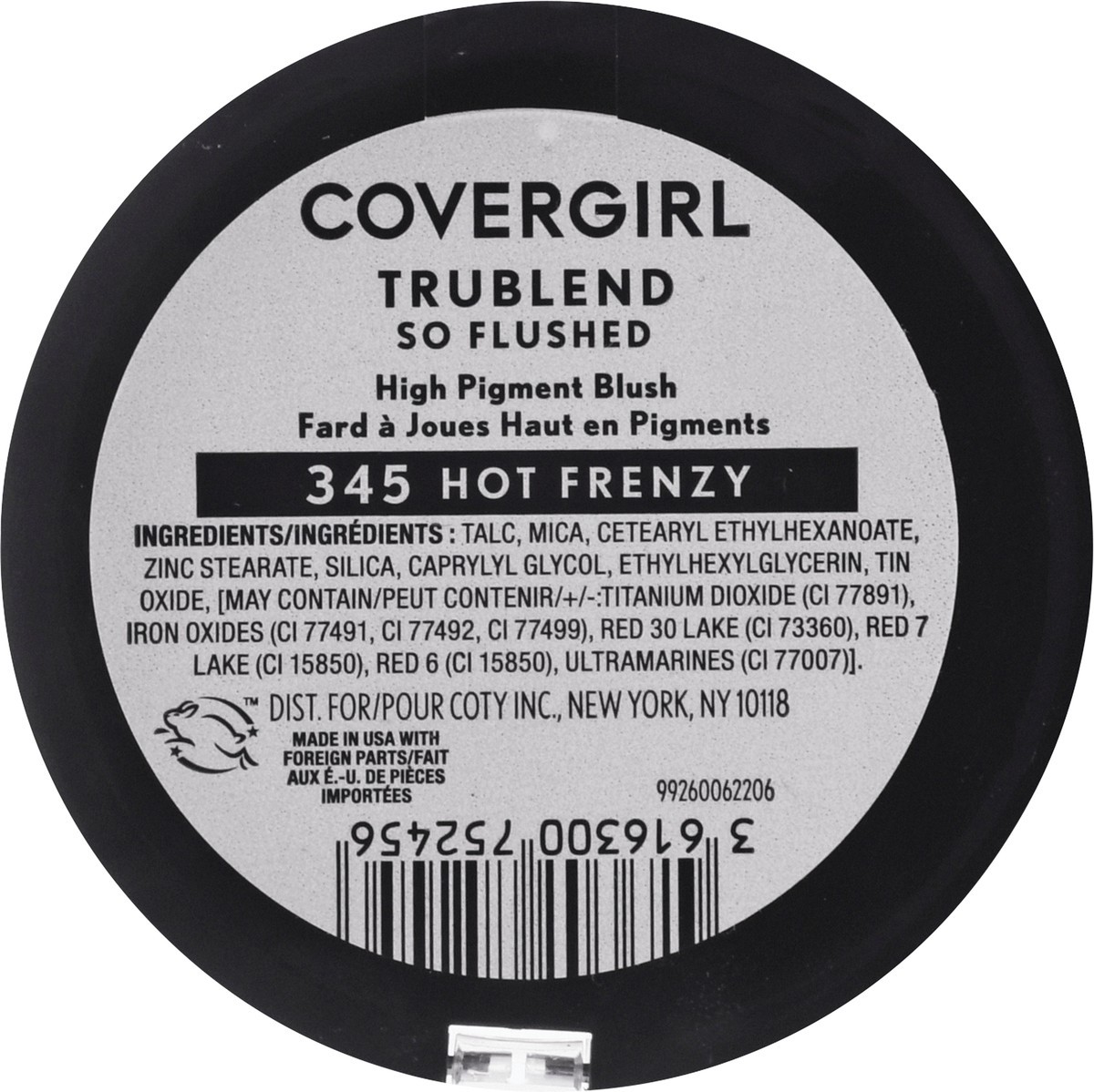 slide 7 of 12, Covergirl Trublend So Flushed Hot Frenzy 345 High Pigment Blush 9.5 gr, 10 g