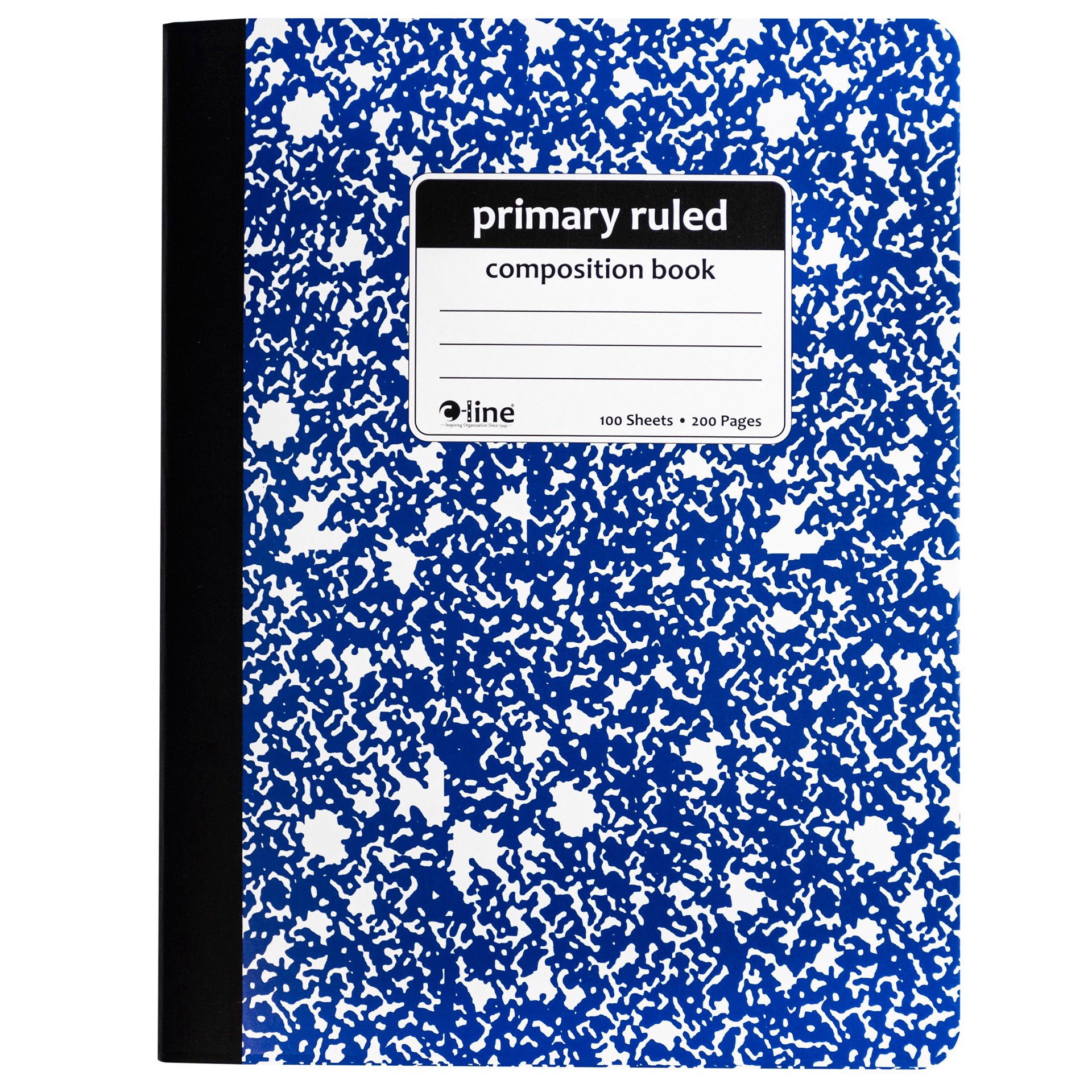 slide 1 of 1, C-Line Primary Ruled Composition NotebookBlue, 1 ct