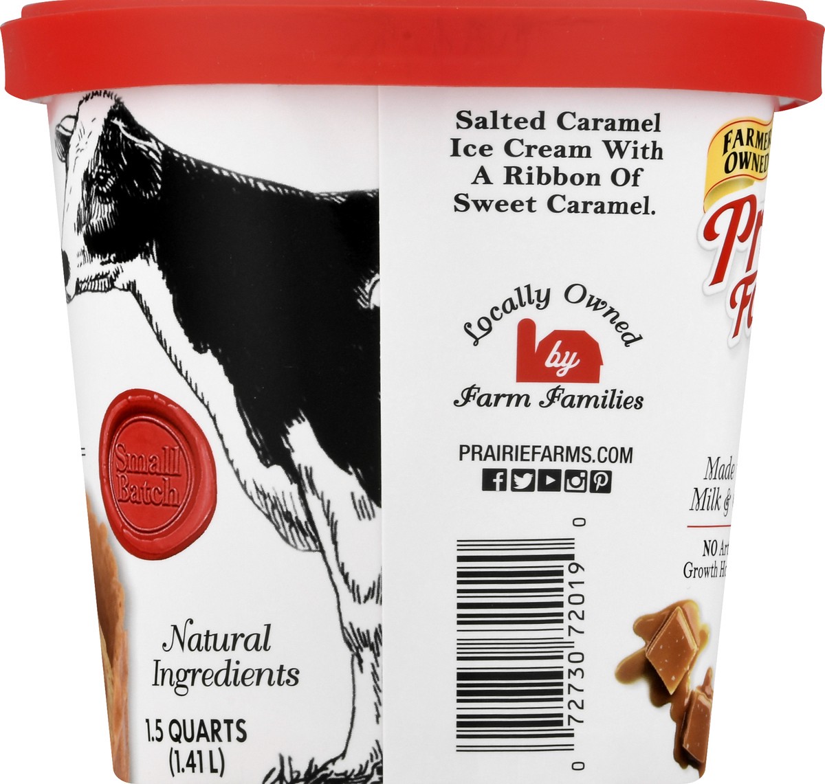 slide 6 of 13, Prairie Farms Premium Sea Salt Caramel Ice Cream 1.5 qt, 1.5 qt