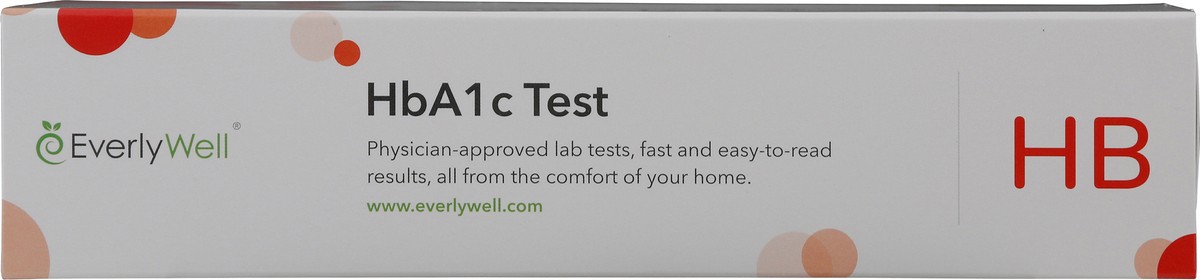 slide 4 of 9, Everywell HbA1c Test 1 ea, 1 ct