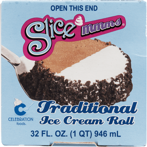 Carvel Slice Mmms Ice Cream Roll, 32 fl oz - Kroger