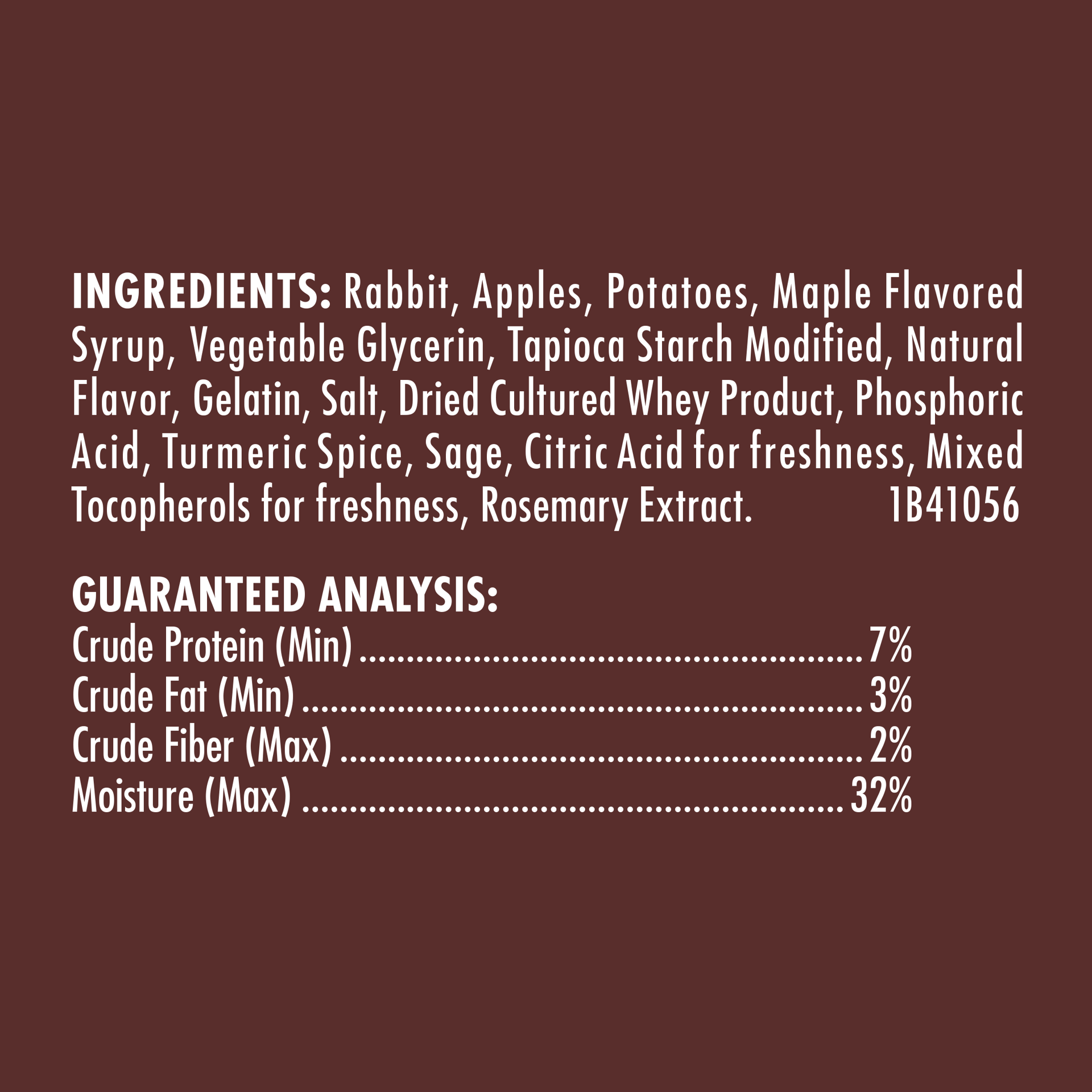 slide 3 of 3, ZUKES Zuke's Lil' Links Grain Free Dog Treats Rabbit & Apple Recipe - 6 oz Bag, 6 oz