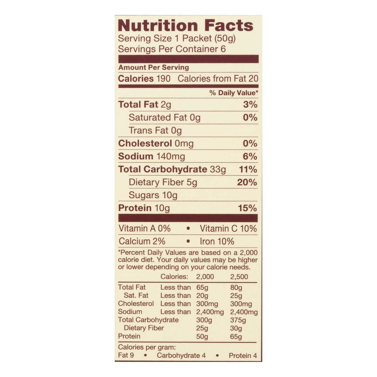 slide 10 of 13, thinkThin Protein & Fiber Farmer's Market Berry Crumble Hot Oatmeal 6 ea, 6 ct