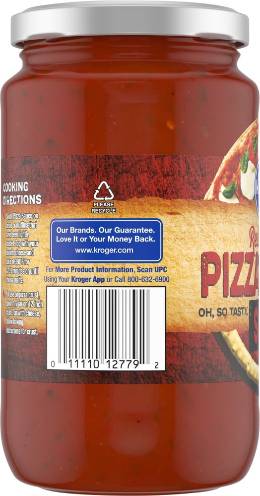 slide 3 of 4, Kroger Spicy Red Pepper Pizza Sauce, 14 oz