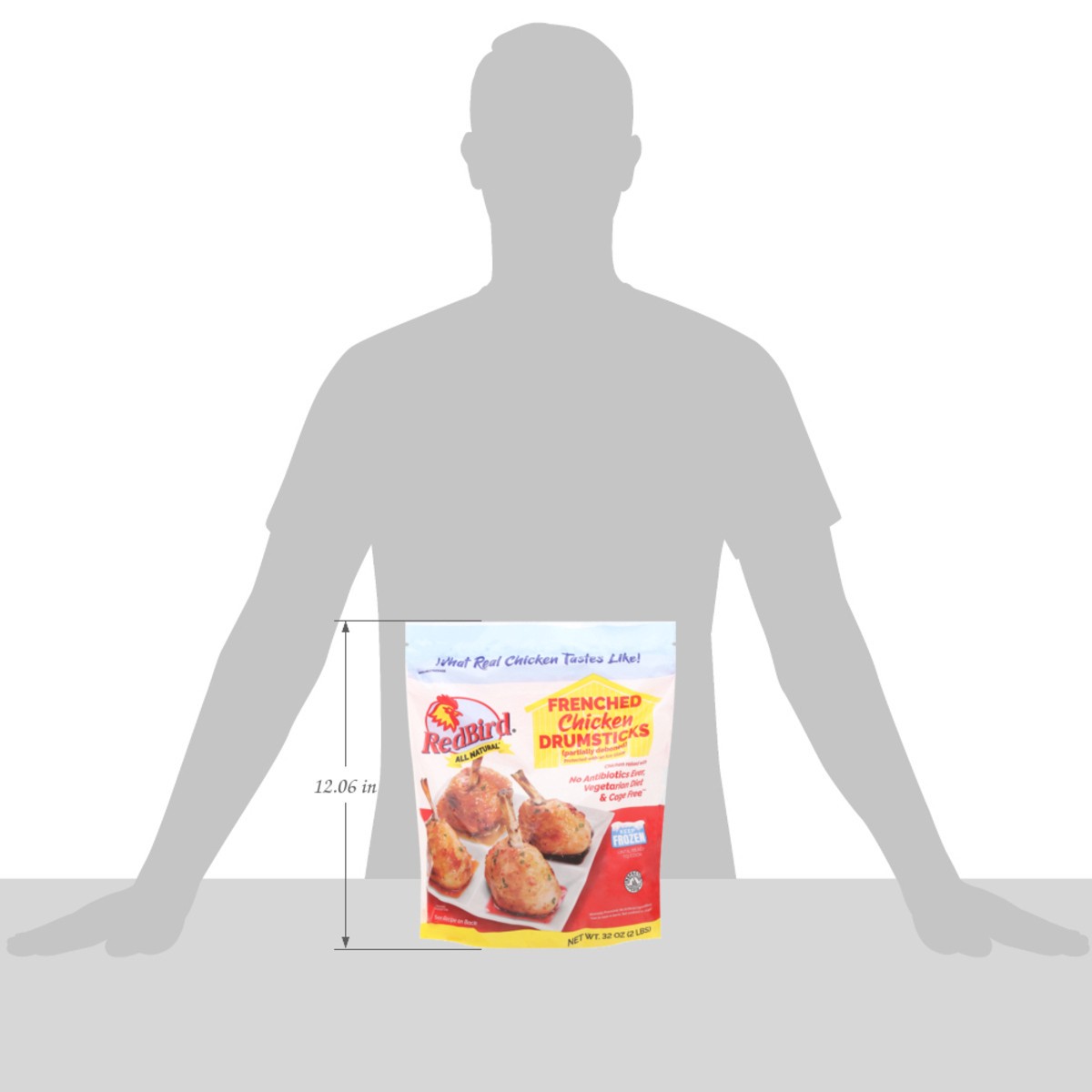 slide 7 of 15, Red Bird Frenched Drumsticks 32 oz, 32 oz