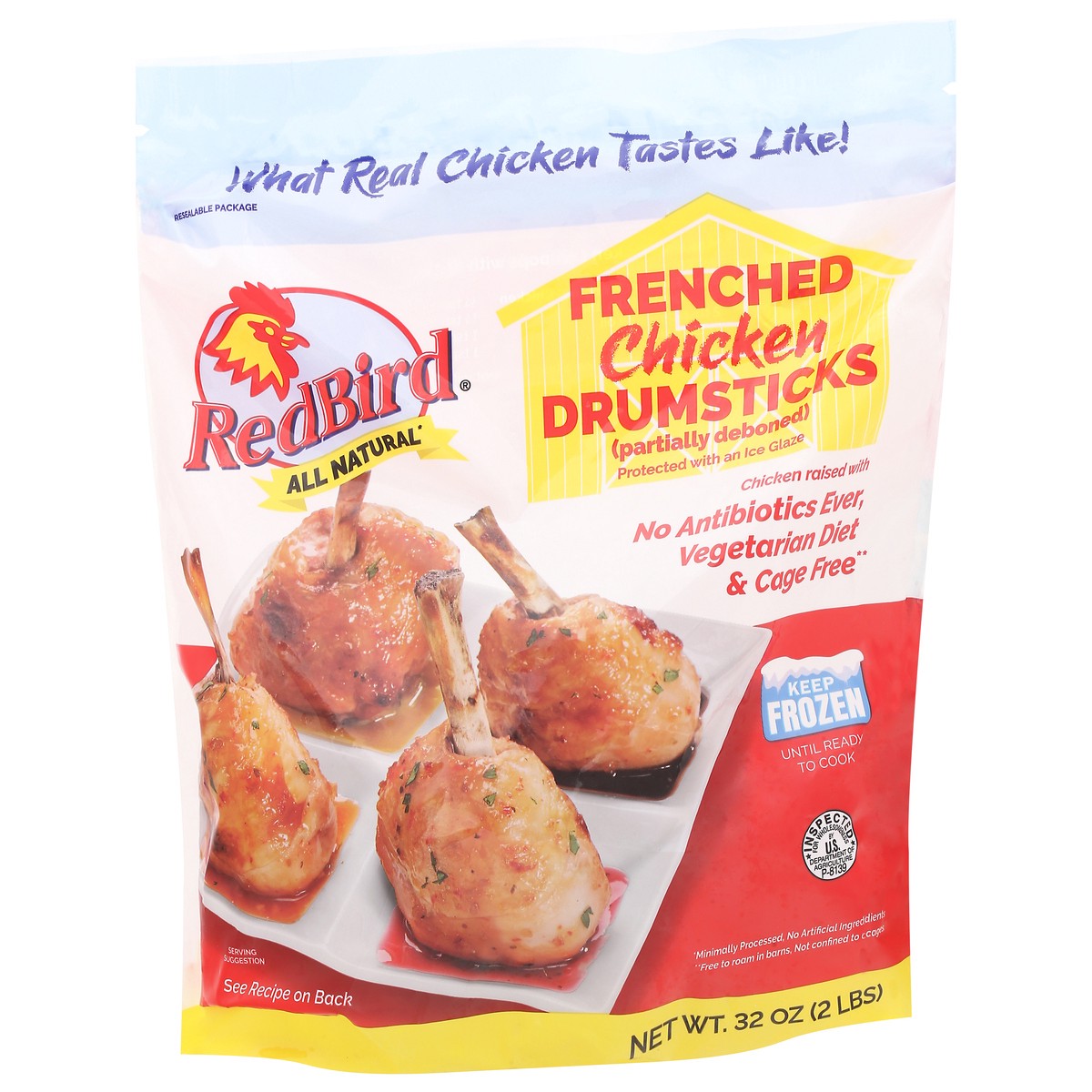 slide 15 of 15, Red Bird Frenched Drumsticks 32 oz, 32 oz