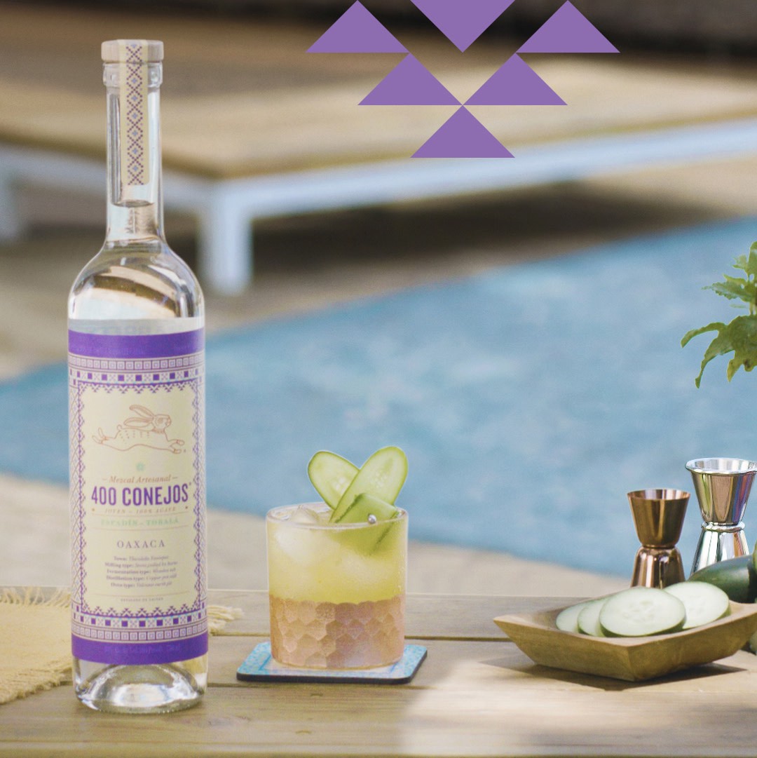 slide 10 of 10, 400 Conejos Tobala Mezcal Joven 80 Proof (750 ml), 750 ml