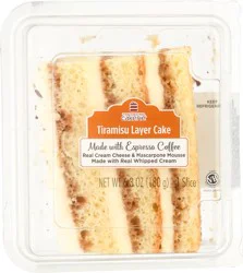 The Original Cakerie Layer Tiramisu Layer Cake 1 Slice
